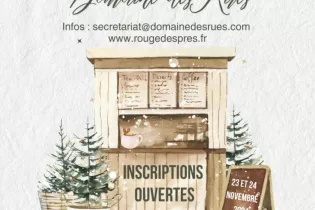 Affiche2024inscriptions-marché noel domaine des rues - ©Domaine des Rues