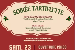 soirée tartiflette - ©La Préhouillère